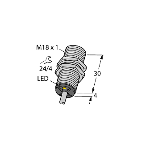 Индуктивный датчик TURCK BI5-EG18-Y1X/S100 7M