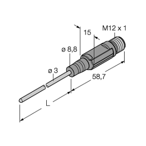 Датчик температуры TURCK TTM150C-203A-CF-LI6-H1140-L150