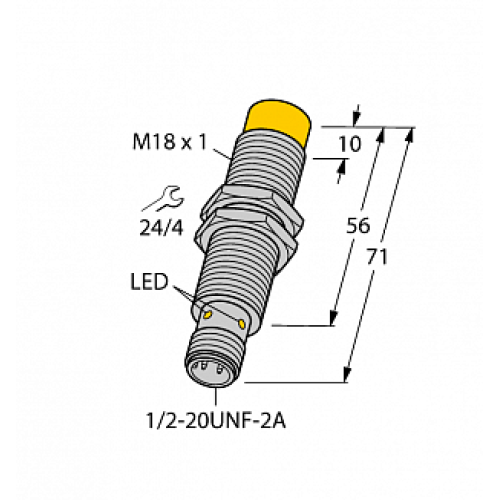 Индуктивный датчик TURCK NI12U-G18-ADZ30X2-B3331