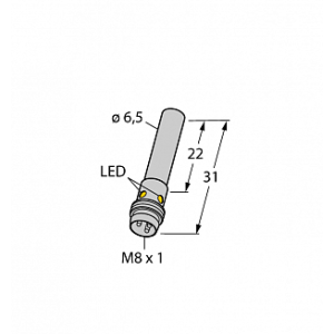 Индуктивный датчик TURCK BI2-EH6.5K-AP6X-V1131