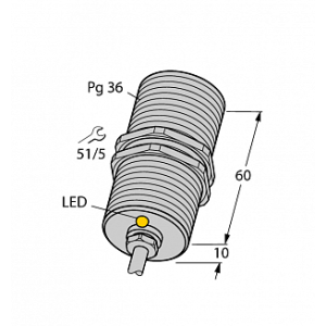 Индуктивный датчик TURCK BI20-G47-AP4X