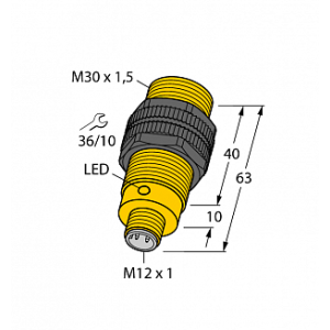 Индуктивный датчик TURCK NI15-S30-AP6X-H1141