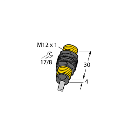 Индуктивный датчик TURCK NI5-P12-Y1/S100